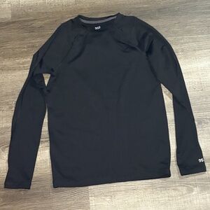 DSG Boys Cold Weather Compression Crew Long Sleeve Thermal Shirt - Large 14/16